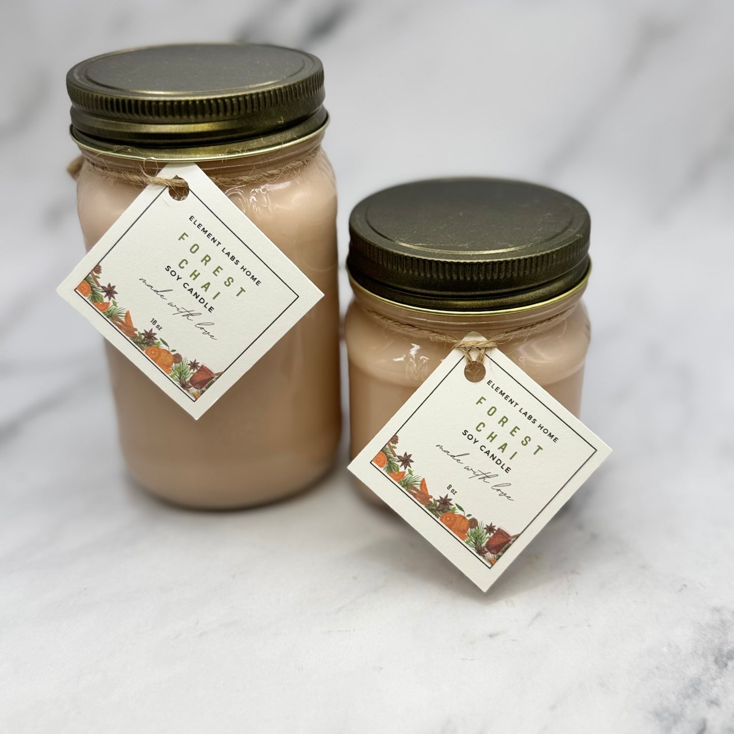 Soy Candle, Forest Chai