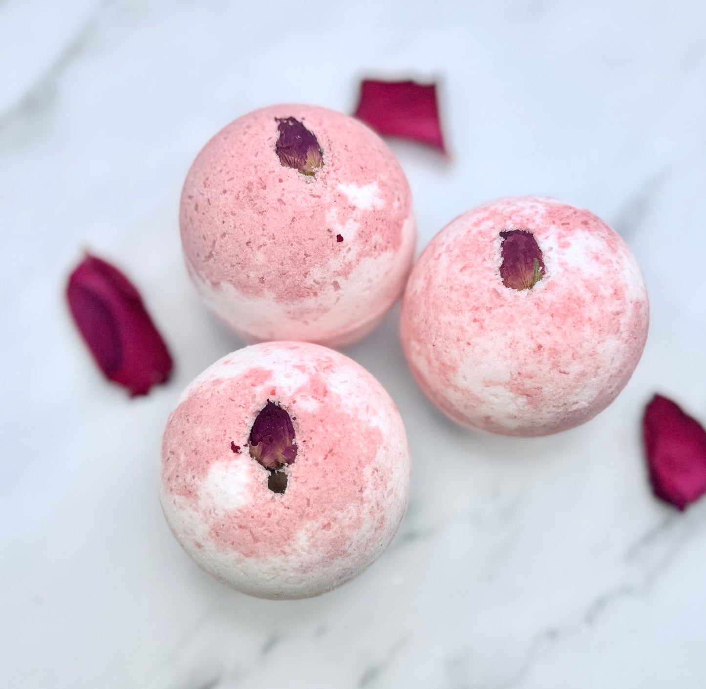 Bath Bomb, Rose Geranium