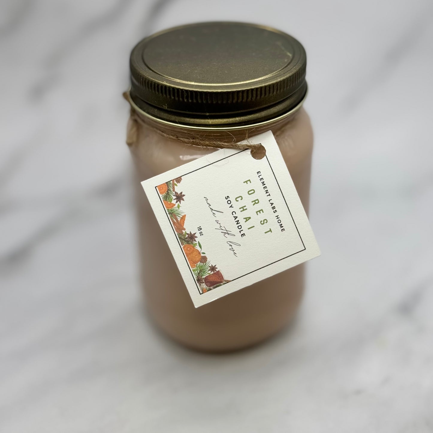Soy Candle, Forest Chai