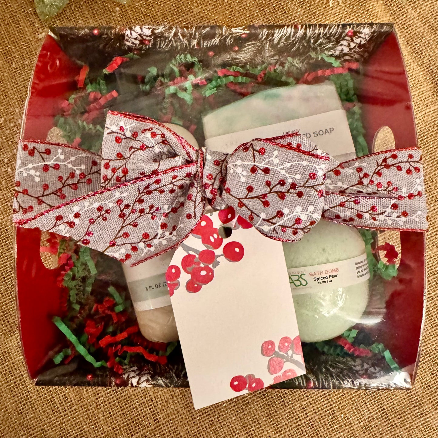 Spiced Pear Box Trio, Gift Set