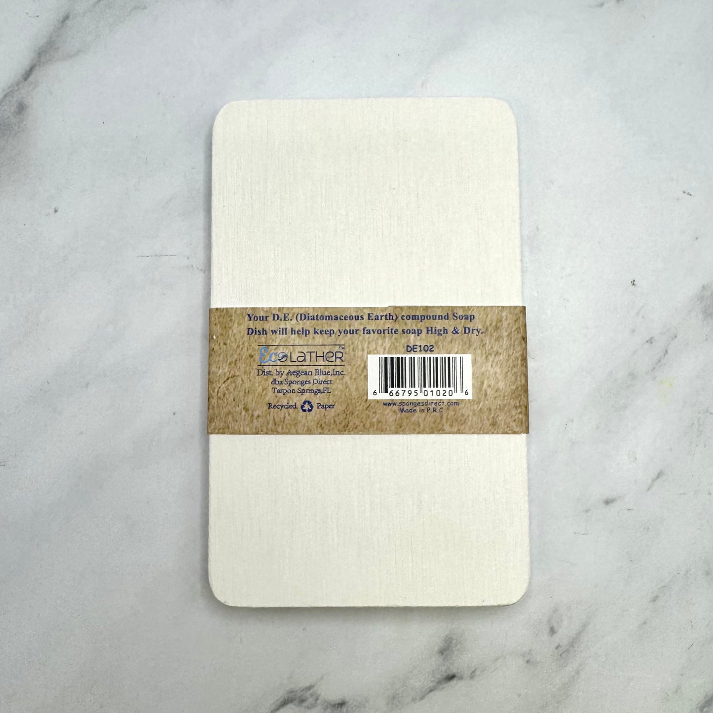 Diatomaceous Earth Soap Dish