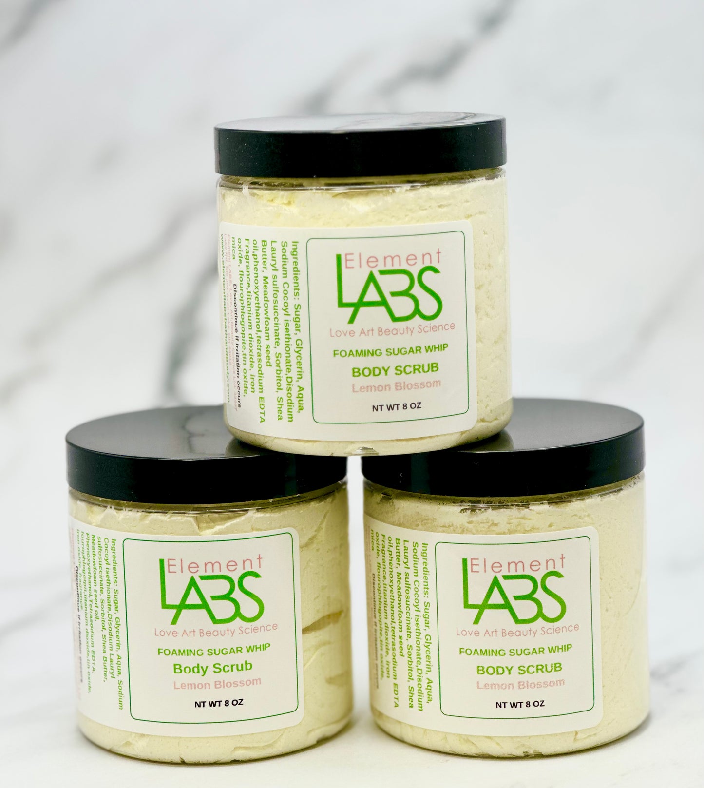 Foaming Whipped Sugar Scrub, Sweet Sunshine