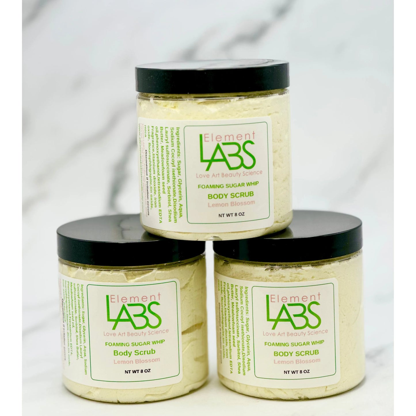 Foaming Whipped Sugar Scrub, Sweet Sunshine