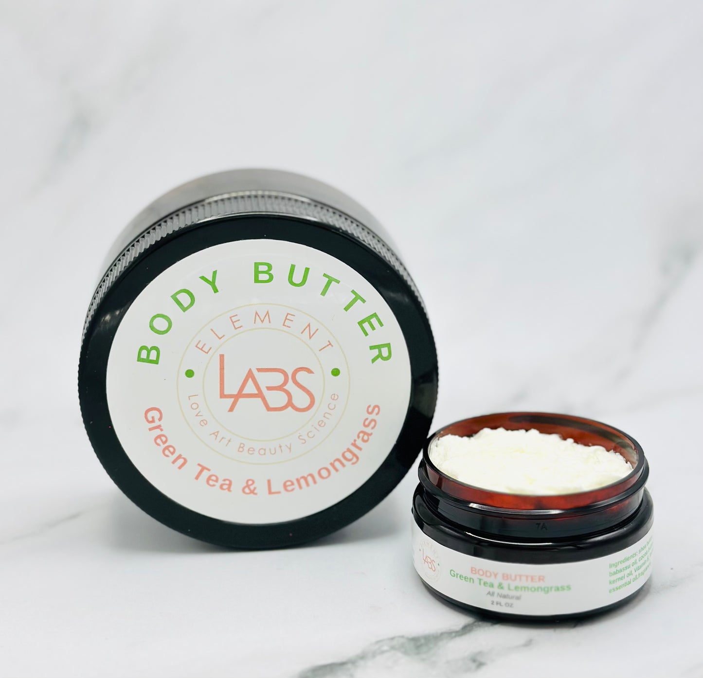 Body Butter, Green Tea & Lemongrass