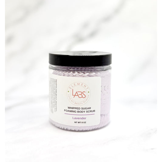 Foaming Whipped Sugar Scrub, Lavender