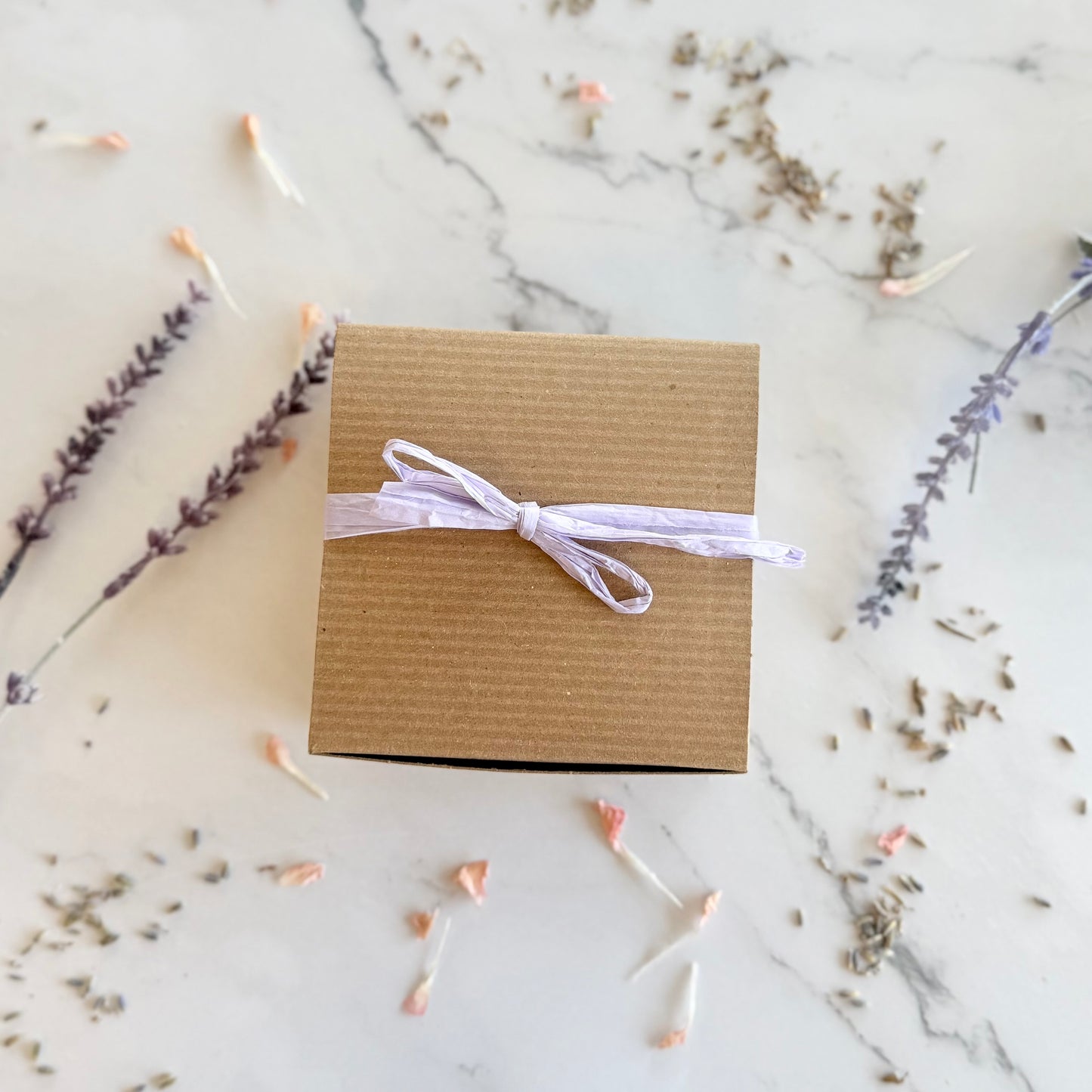 Small Gift Set with Bath Bomb, Lavender