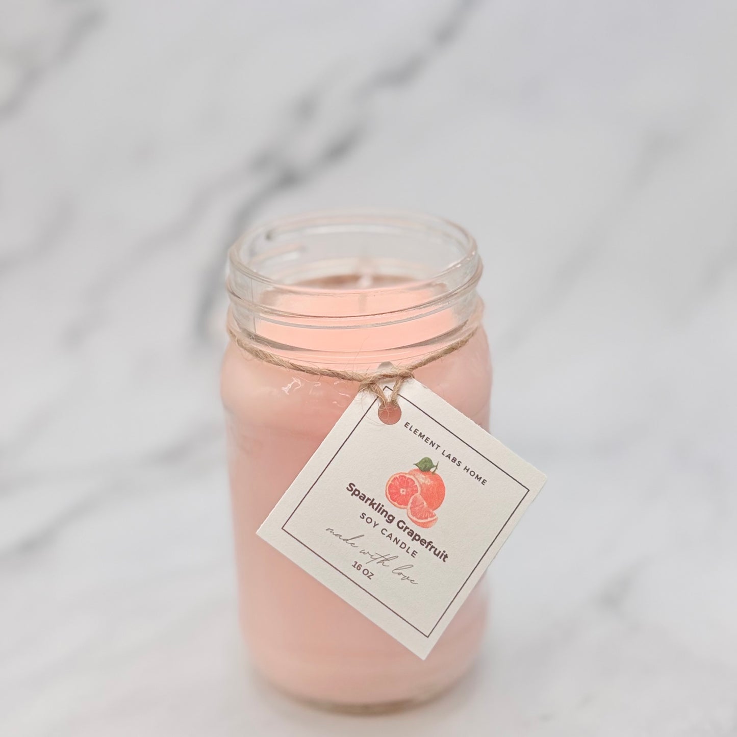 Soy Candle, Sparkling Grapefruit