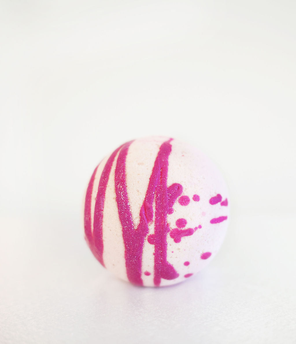 Bath Bomb, Pink Sugar Bliss