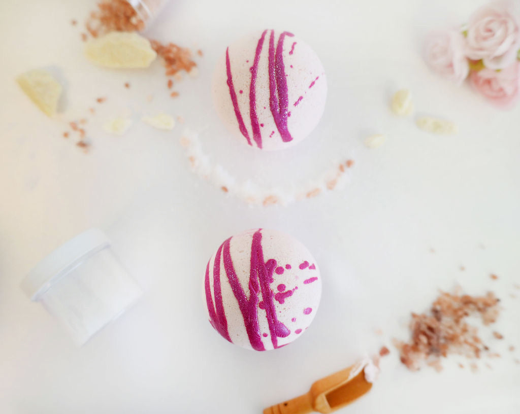 Bath Bomb, Pink Sugar Bliss