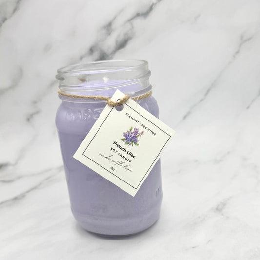 Soy Candle, French Lilac
