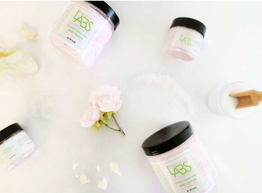 Foaming Whipped Sugar Scrub, Pink Sugar Bliss
