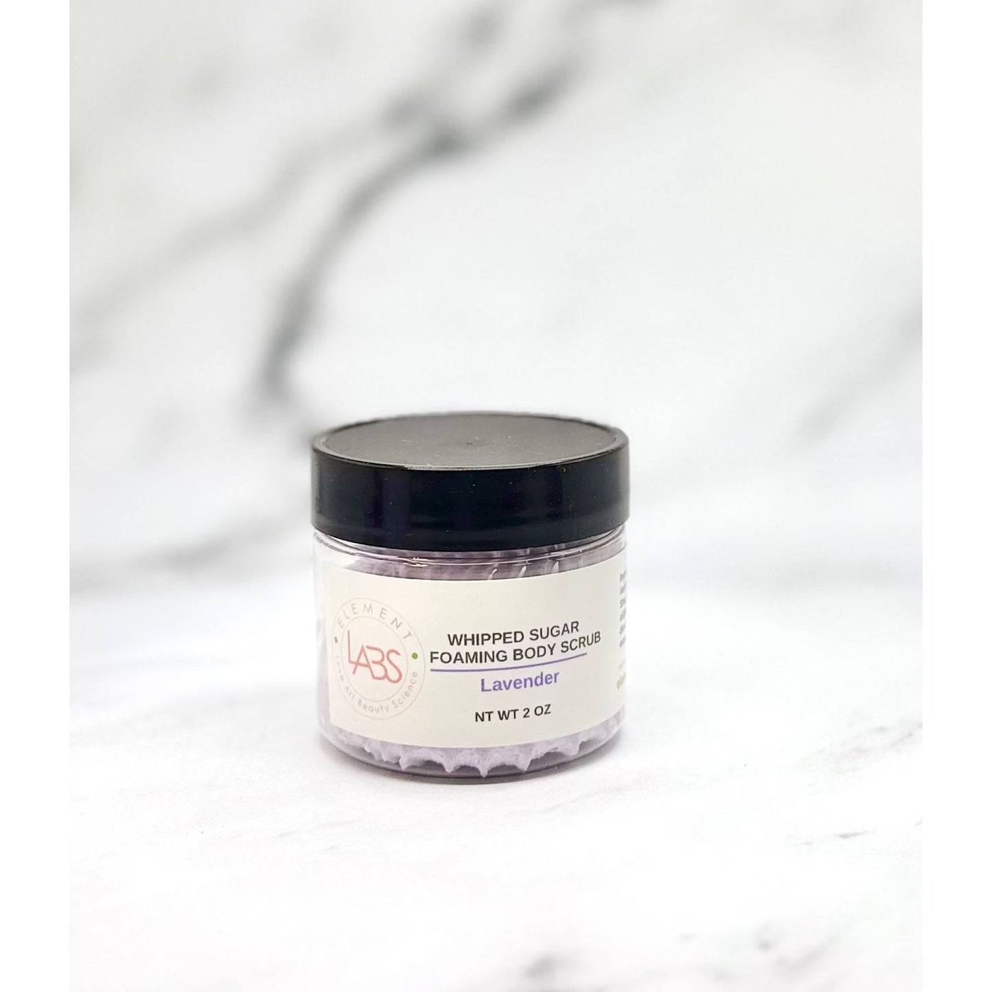 Foaming Whipped Sugar Scrub, Lavender