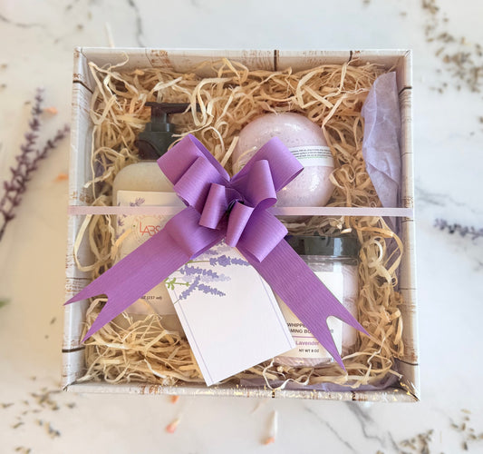 Lavender gift box