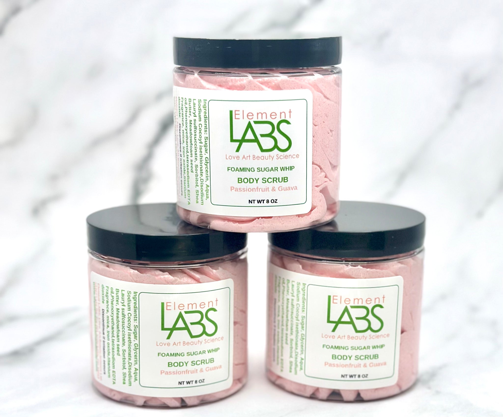 Passion Fruit & Guava, Whipped Sugar Scrub