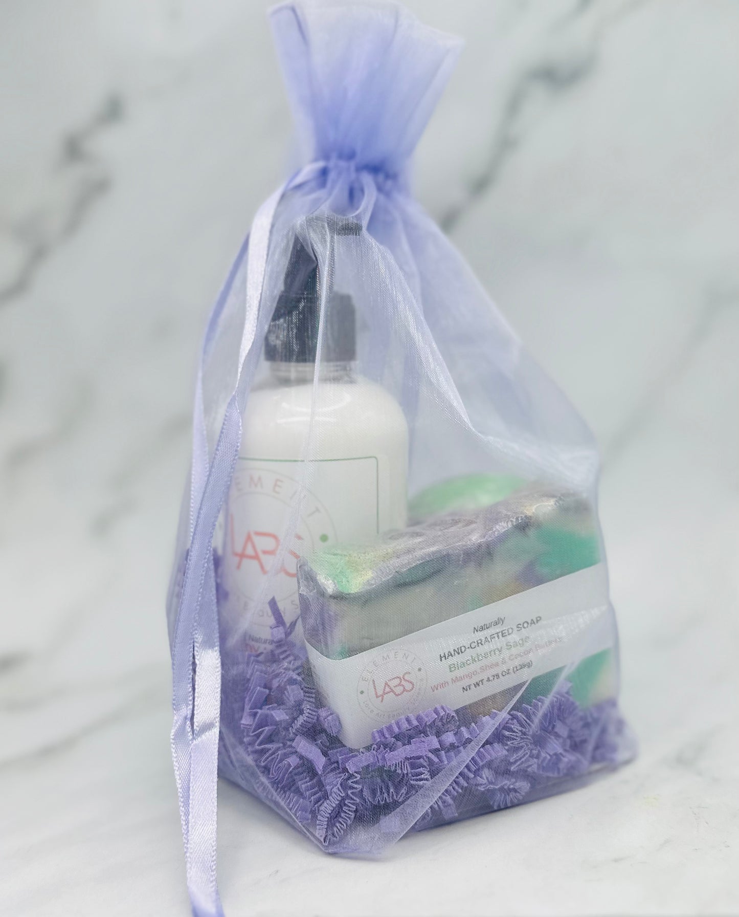 Blackberry & Sage Bath Trio, Gift Set