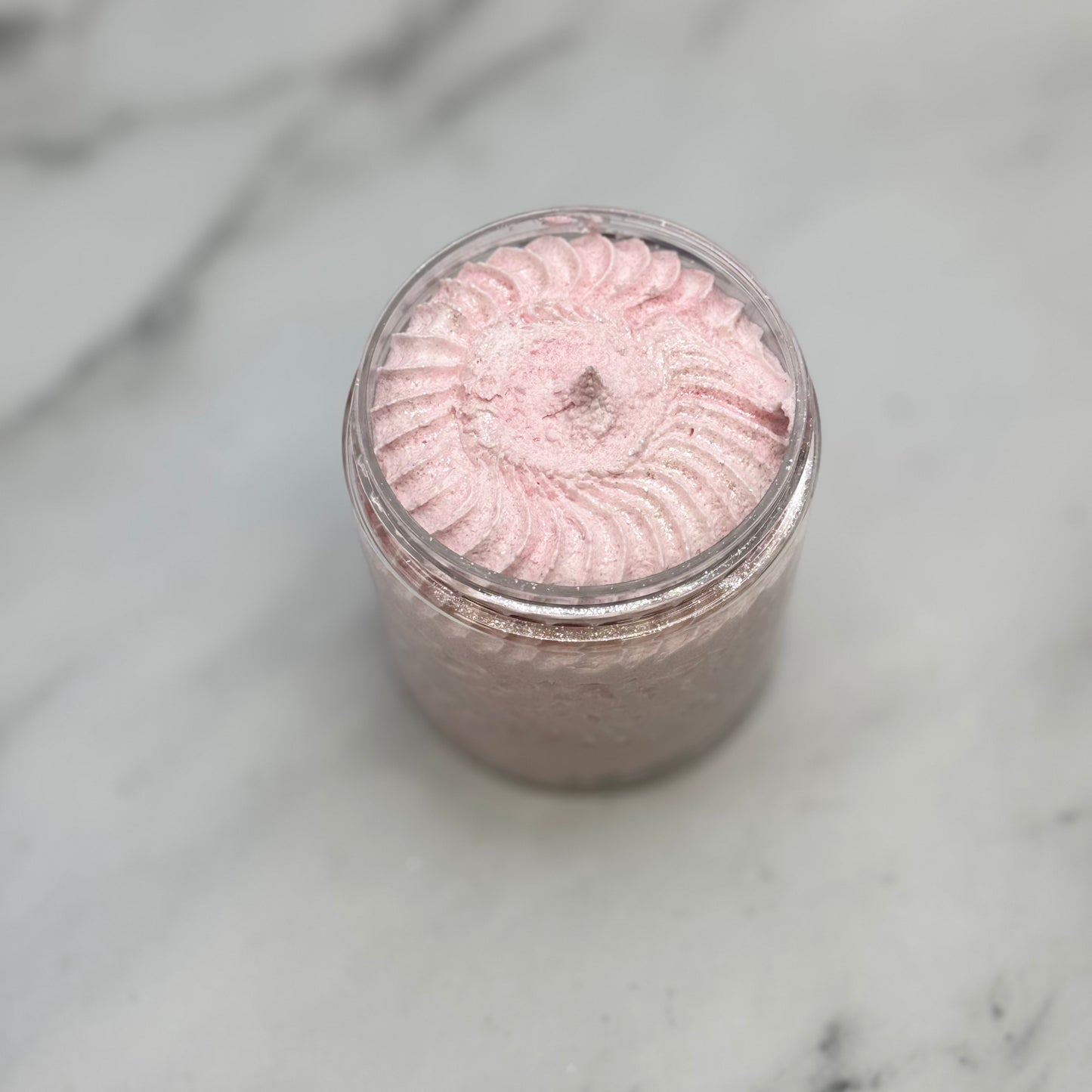 Peppermint Candy, whipped Sugar Scrub