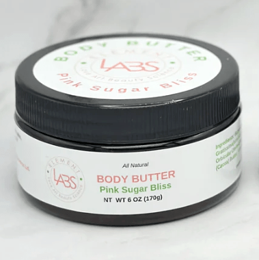 Body Butter, moisturizer-Pink Sugar Bliss Body Butter - Element LABS Bath and Body