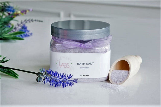 Bath Salts-Bath Salts, Lavender - Element LABS Bath and Body